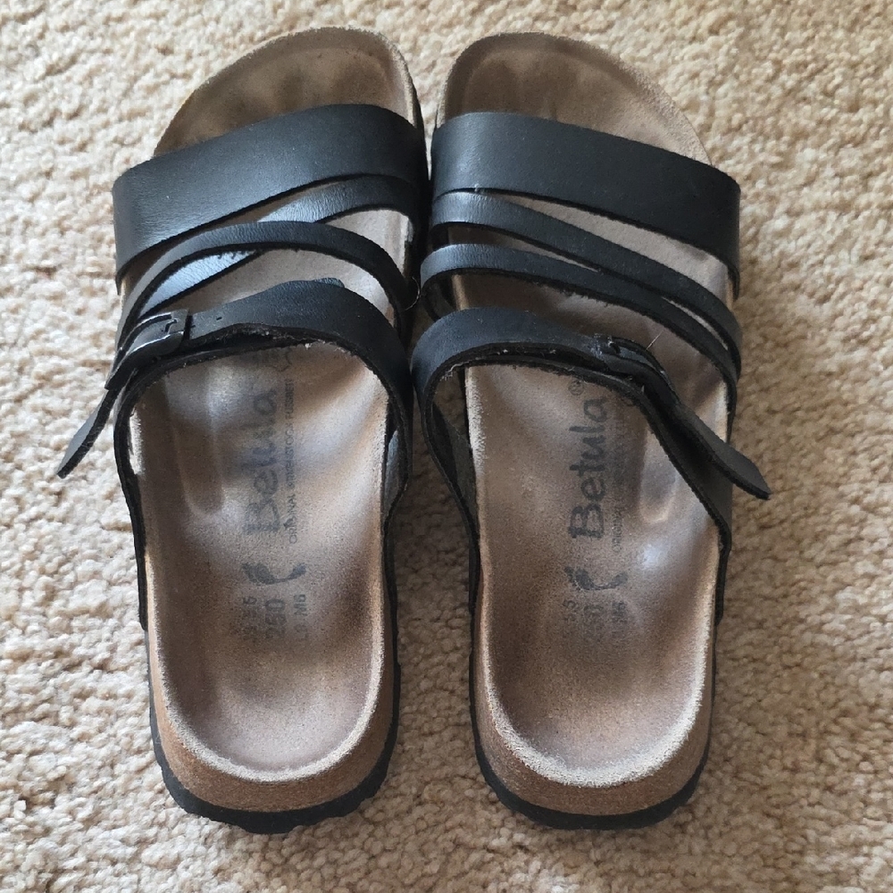 Bellini Black Strappy Women's Sandals